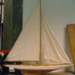 399 2766 Segelbåtsmodell